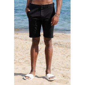 Βερμούδα Hugo μαύρη