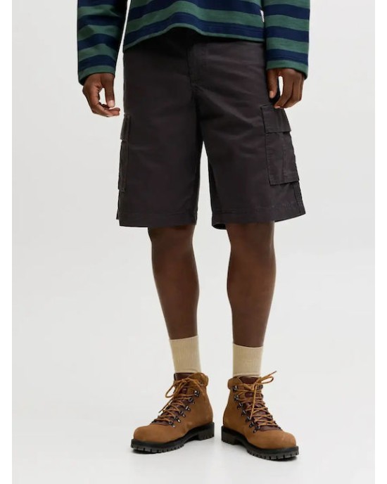 Βερμούδα Jack n Jones μαύρο ΥΦΑΣΜΑΤΙΝΕΣ