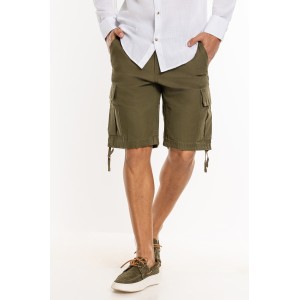 Βερμούδα Jack n Jones λαδί