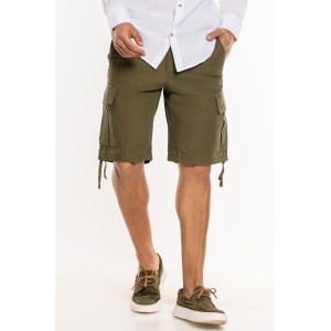 Βερμούδα Jack n Jones λαδί