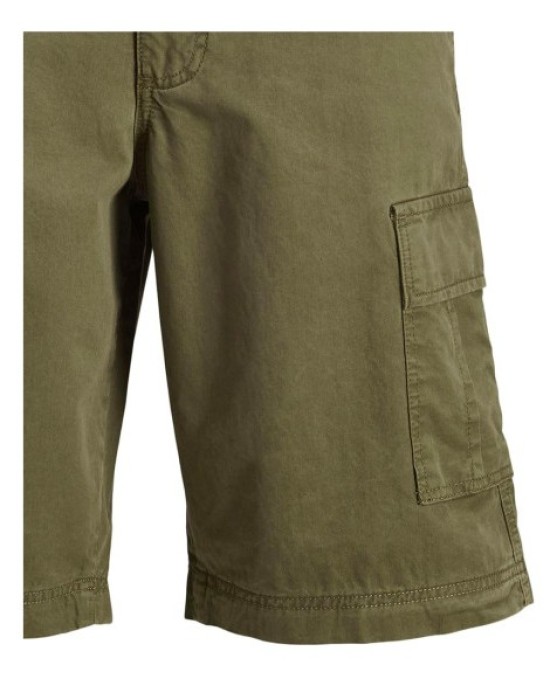 Βερμούδα Jack n Jones λαδί ΥΦΑΣΜΑΤΙΝΕΣ