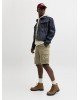 Βερμούδα Jack n Jones λαδί ΥΦΑΣΜΑΤΙΝΕΣ