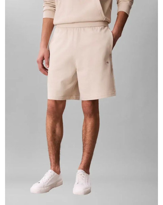Βερμούδα Calvin Klein μπεζ ΥΦΑΣΜΑΤΙΝΕΣ