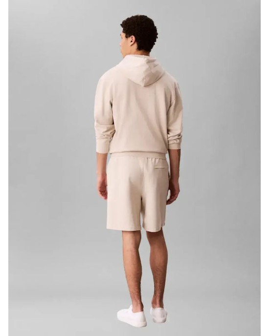 Βερμούδα Calvin Klein μπεζ ΥΦΑΣΜΑΤΙΝΕΣ