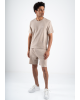 Βερμούδα Boss μπεζ ΥΦΑΣΜΑΤΙΝΕΣ