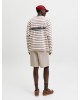 Βερμούδα Jack n Jones μπεζ ΥΦΑΣΜΑΤΙΝΕΣ