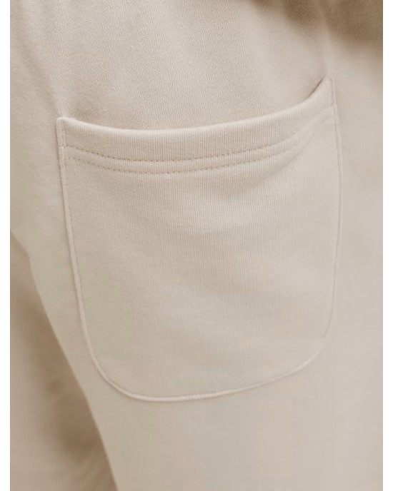 Βερμούδα Jack n Jones μπεζ ΥΦΑΣΜΑΤΙΝΕΣ