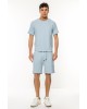 Βερμούδα Boss γαλάζια ΥΦΑΣΜΑΤΙΝΕΣ