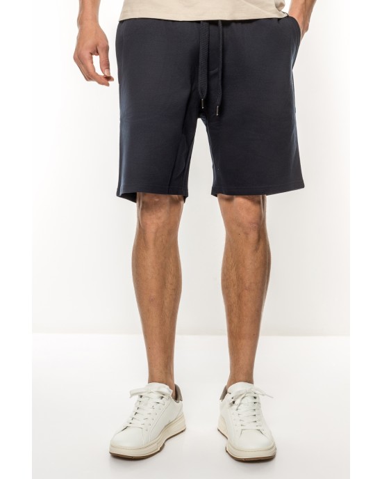 Βερμούδα Boss μπλε ΥΦΑΣΜΑΤΙΝΕΣ