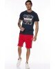 Βερμούδα Jack n Jones Κόκκινη Βερμούδα Jack n Jones Κόκκινη
