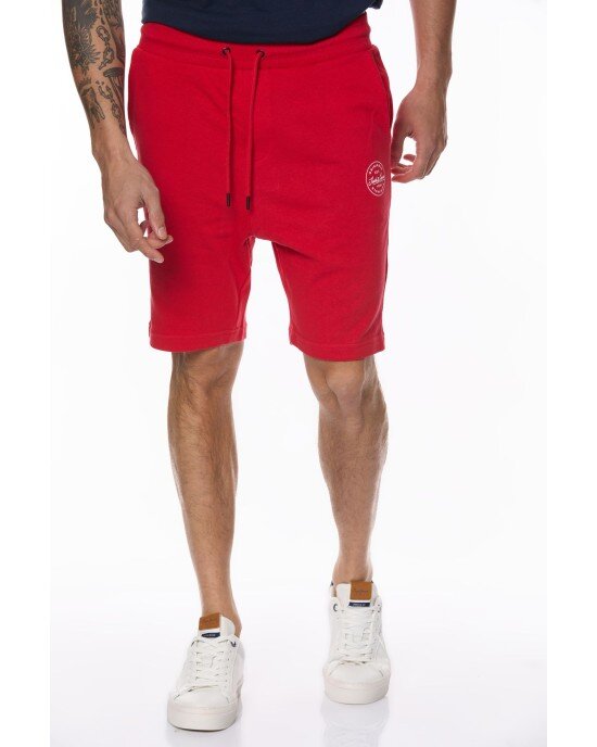 Βερμούδα Jack n Jones Κόκκινη Βερμούδα Jack n Jones Κόκκινη