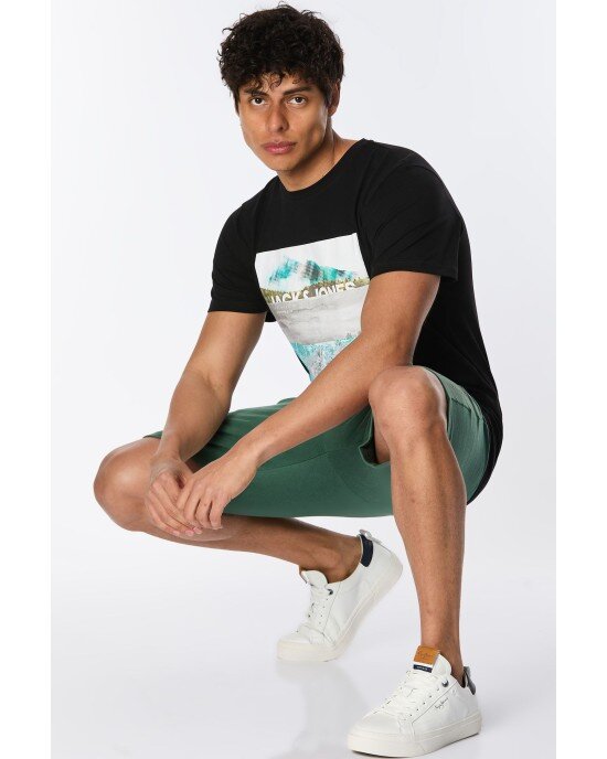 Βερμούδα Jack n Jones πράσινη Βερμούδα Jack n Jones πράσινη