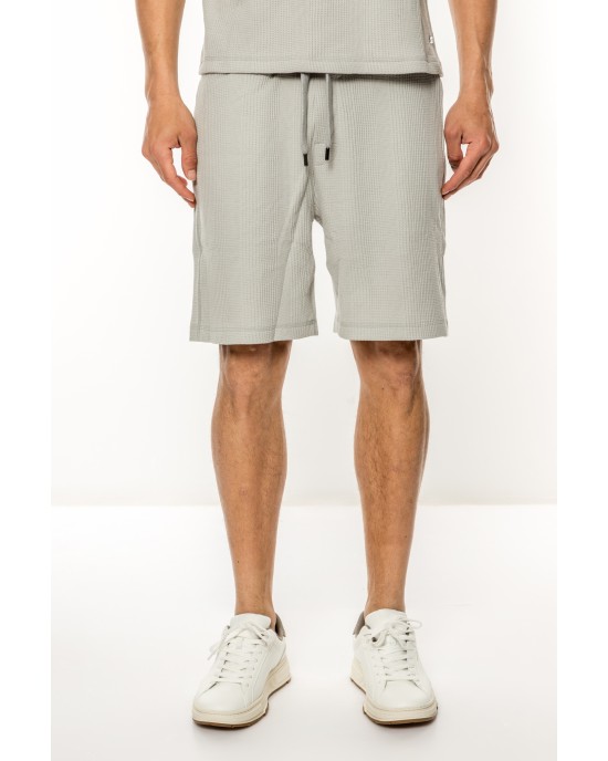 Βερμούδα Boss χακί ΥΦΑΣΜΑΤΙΝΕΣ