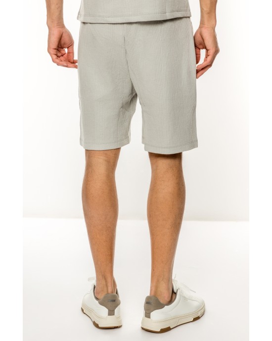 Βερμούδα Boss χακί ΥΦΑΣΜΑΤΙΝΕΣ