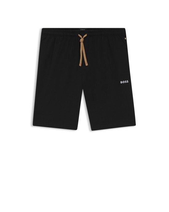 Βερμούδα Boss μαύρη ΥΦΑΣΜΑΤΙΝΕΣ
