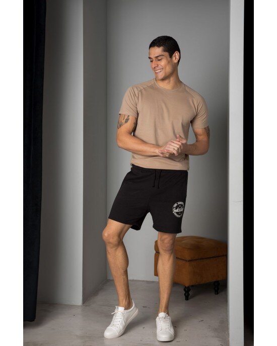 Βερμούδα Jack n Jones Μαύρη Βερμούδα Jack n Jones Μαύρη