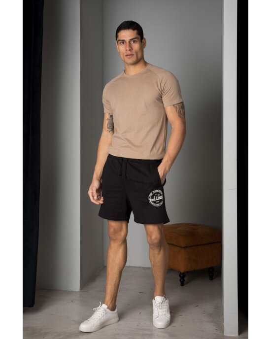 Βερμούδα Jack n Jones Μαύρη Βερμούδα Jack n Jones Μαύρη
