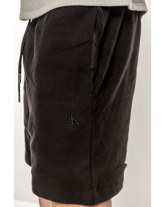 Βερμούδα Calvin Klein μαύρο ΥΦΑΣΜΑΤΙΝΕΣ