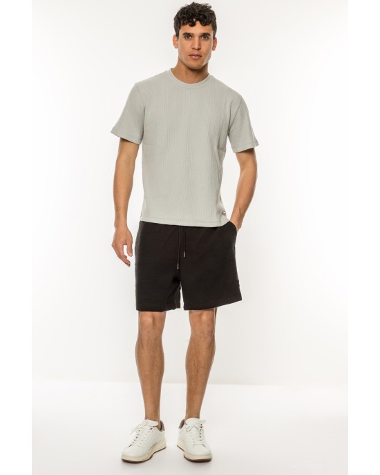 Βερμούδα Calvin Klein μαύρο ΥΦΑΣΜΑΤΙΝΕΣ