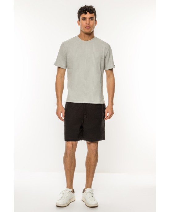 Βερμούδα Calvin Klein μαύρο ΥΦΑΣΜΑΤΙΝΕΣ