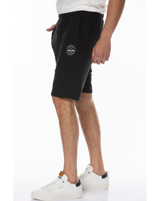 Βερμούδα Jack n Jones Μαύρη Βερμούδα Jack n Jones Μαύρη