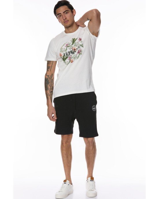 Βερμούδα Jack n Jones Μαύρη Βερμούδα Jack n Jones Μαύρη