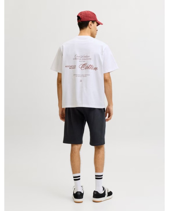 Βερμούδα Jack n Jones μαύρη ΥΦΑΣΜΑΤΙΝΕΣ