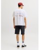 Βερμούδα Jack n Jones μαύρη ΥΦΑΣΜΑΤΙΝΕΣ