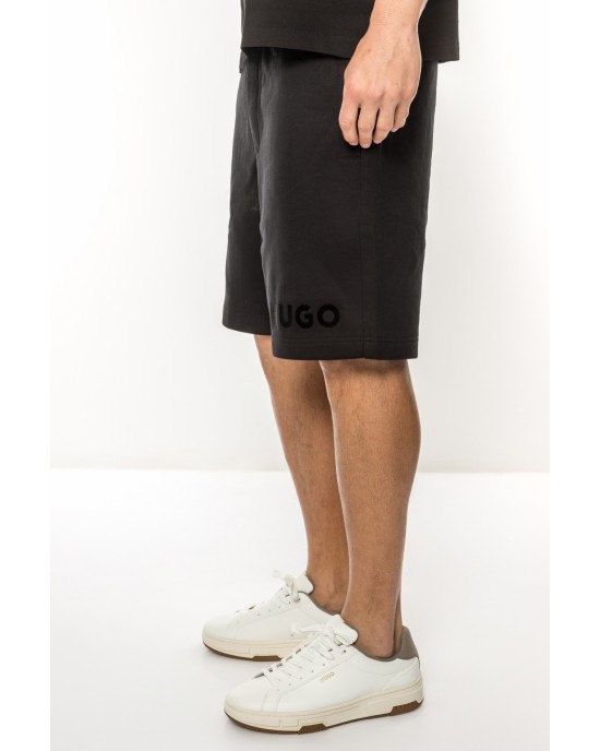 Βερμούδα Hugo μαύρη ΥΦΑΣΜΑΤΙΝΕΣ