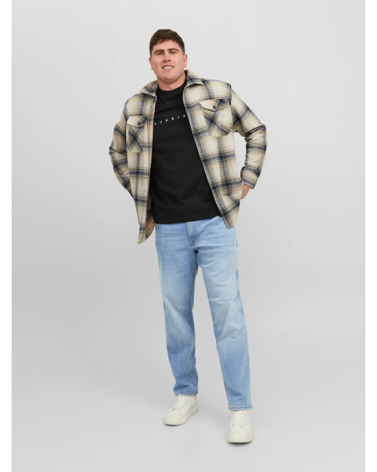 Jeans JacknJones Plus Size μπλε ΤΖΙΝ
