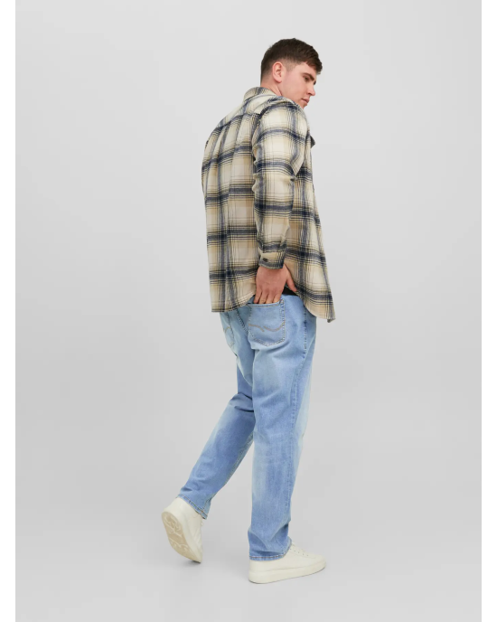 Jeans JacknJones Plus Size μπλε ΤΖΙΝ