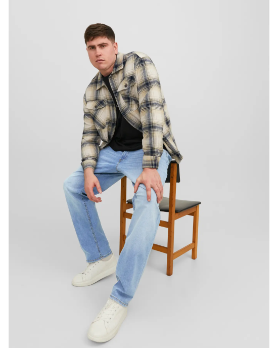 Jeans JacknJones Plus Size μπλε ΤΖΙΝ