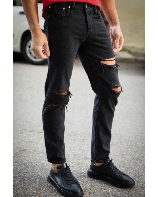 Jeans JacknJones μαύρο