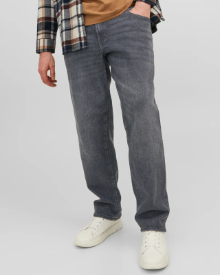 Jeans JacknJones Plus Size μαύρο