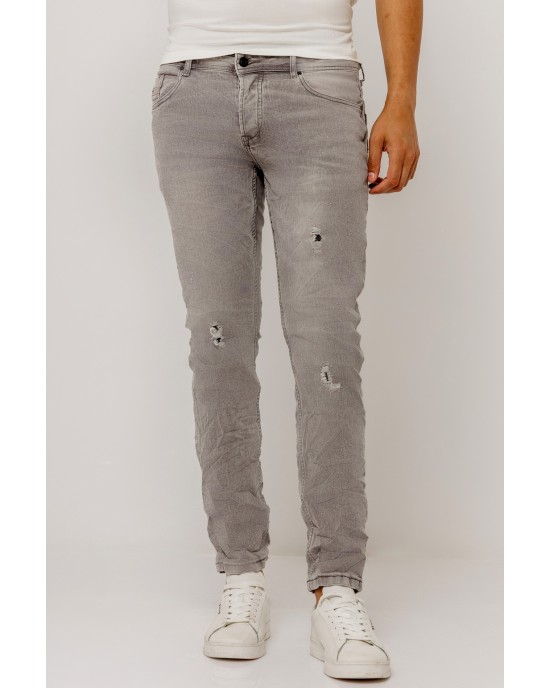 Jeans γκρι ΤΖΙΝ