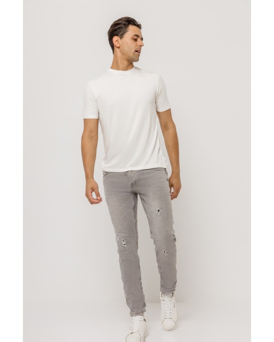 Jeans γκρι ΤΖΙΝ