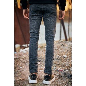 Jeans γκρι σκούρο Jeans γκρι σκούρο