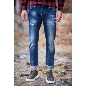 Jeans μπλε Jeans μπλε