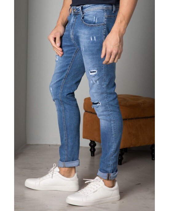 Jeans μπλε