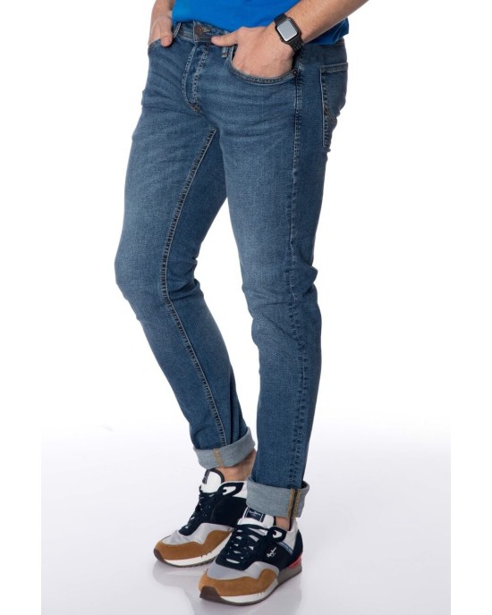 Jeans JacknJones μπλε Jeans JacknJones μπλε