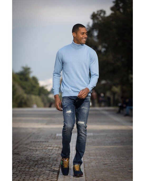 Jeans Frank Taylor μπλε