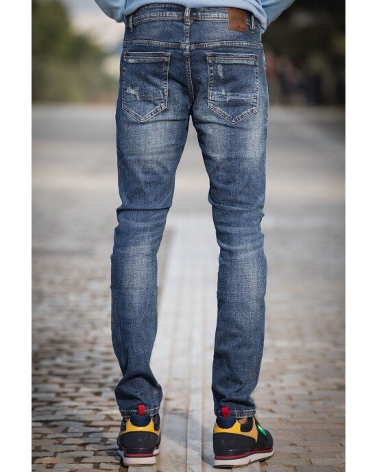 Jeans Frank Taylor μπλε