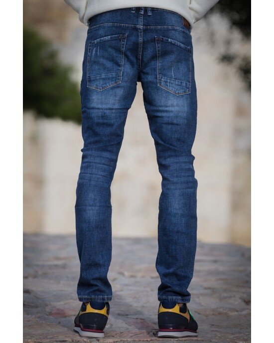 Jeans Frank Taylor μπλε Jeans Frank Taylor μπλε