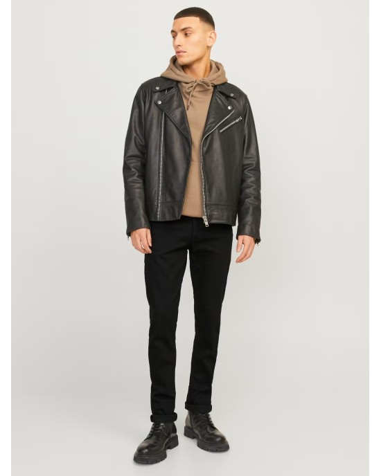 Jeans JacknJones μαύρο ΤΖΙΝ