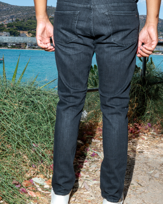 Jeans Karl Lagerfeld μαύρο