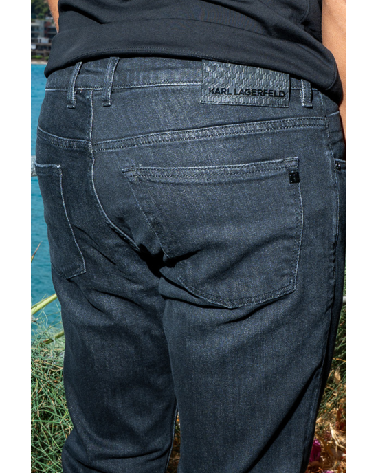Jeans Karl Lagerfeld μαύρο ΤΖΙΝ
