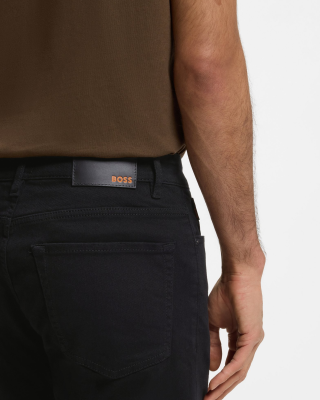 Jeans Boss μαύρο