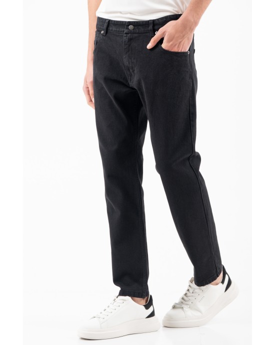 Παντελόνι Jean Vittorio Passagio μαύρο ΤΖΙΝ