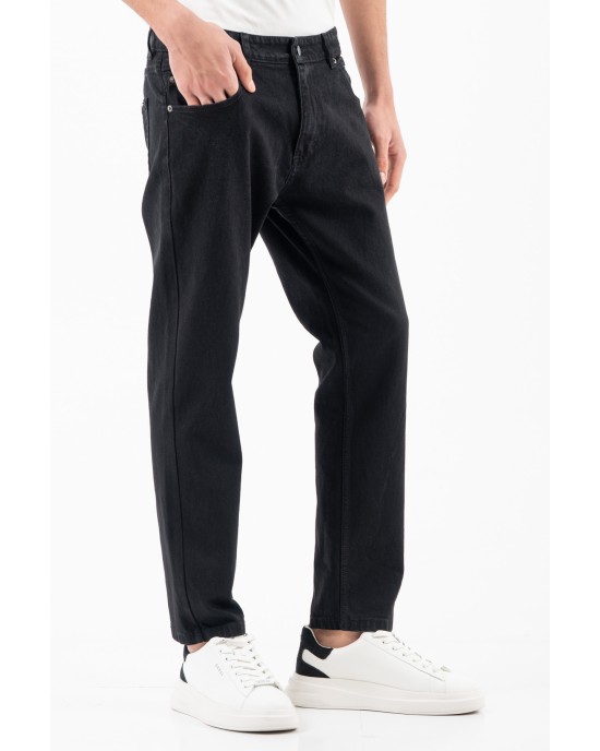 Παντελόνι Jean Vittorio Passagio μαύρο ΤΖΙΝ