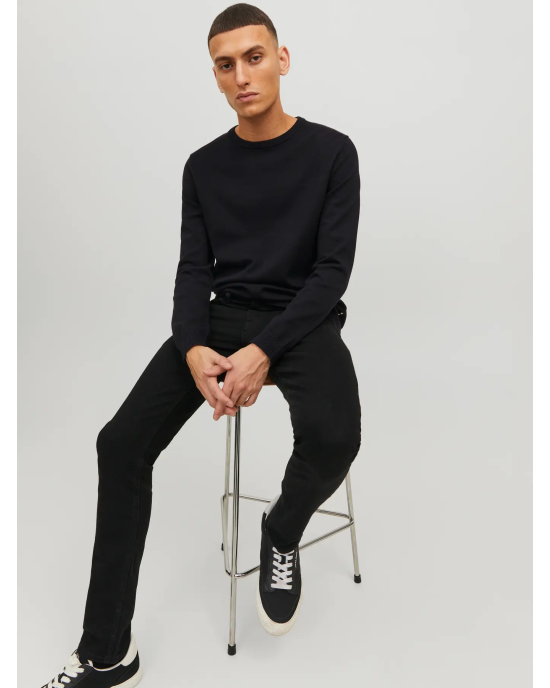 Jeans JacknJones μαύρο ΤΖΙΝ